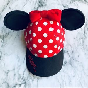 Minnie Mouse Ears Baseball Cap